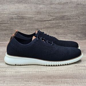 Cole Haan 2.ZERØGRAND Stichlite Men's Size 12M Black Oxford Dress Shoes (C27568)